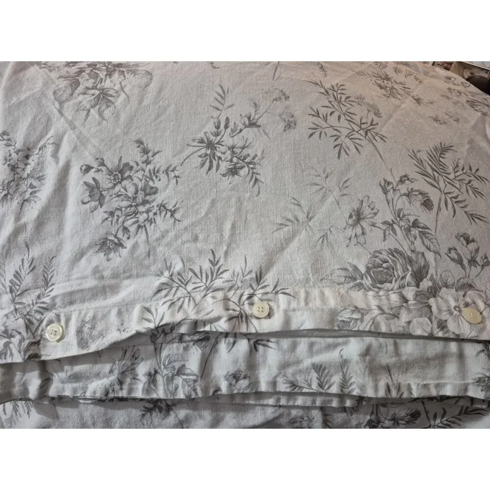 💥 King Ralph Lauren Hoxton Collection Ainslie Duvet Cover Set w/ 2 Shams